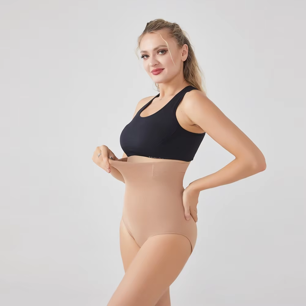 Women's Seamless Breathable Spandex High Waist Plus Size 3