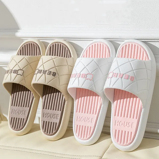Striped Anti-Slip Home Slippers 1