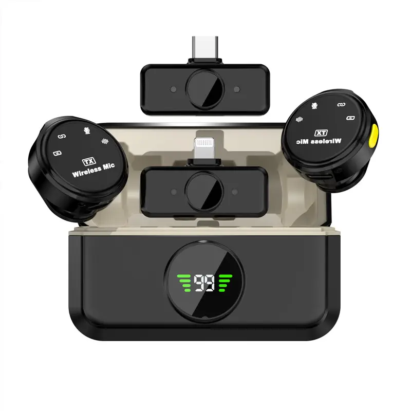 Cooyinka Professional Channel Mic System Lightweight and Portable