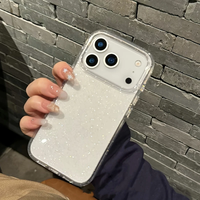 Sparkly Clear Luxury iPhone Case 2