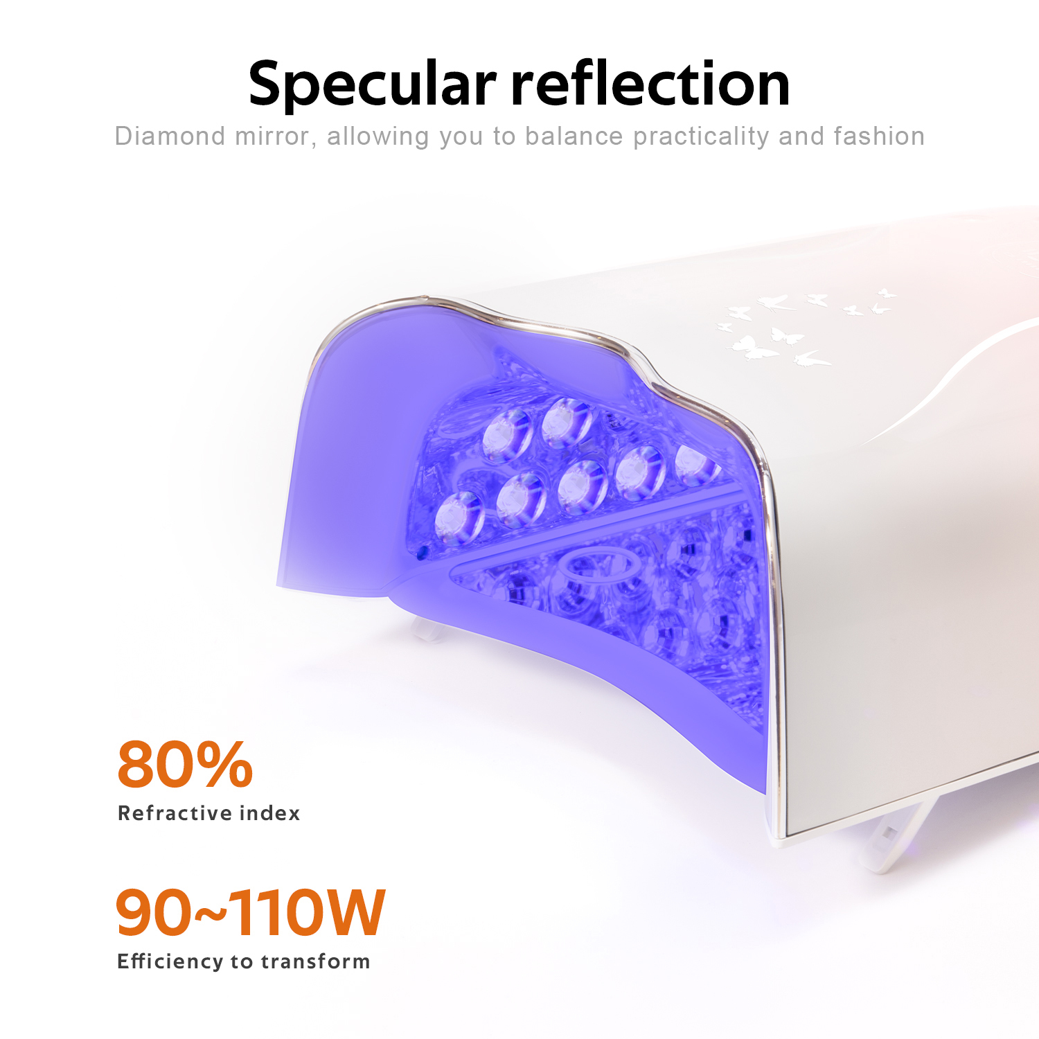 Professional UV LED Nail Lamp Multi LEDs Fast 3