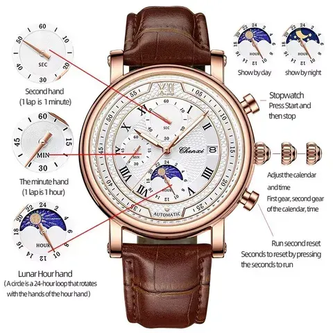 Chronographen-Armbanduhr