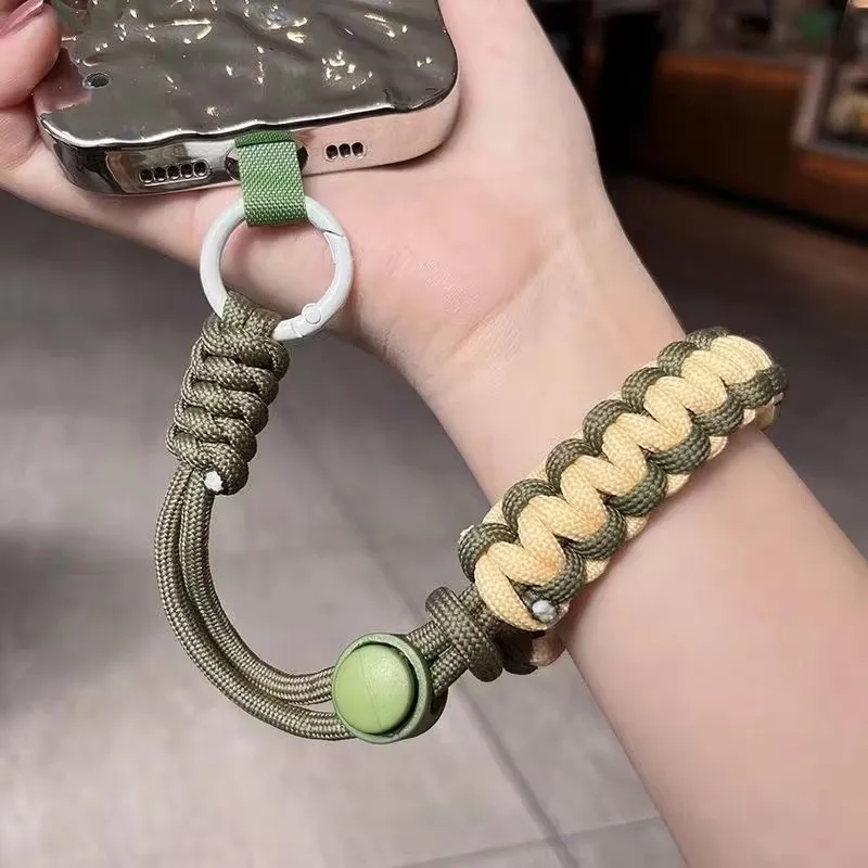 Verstellbares Handgewebtes Handyband für Outdoor