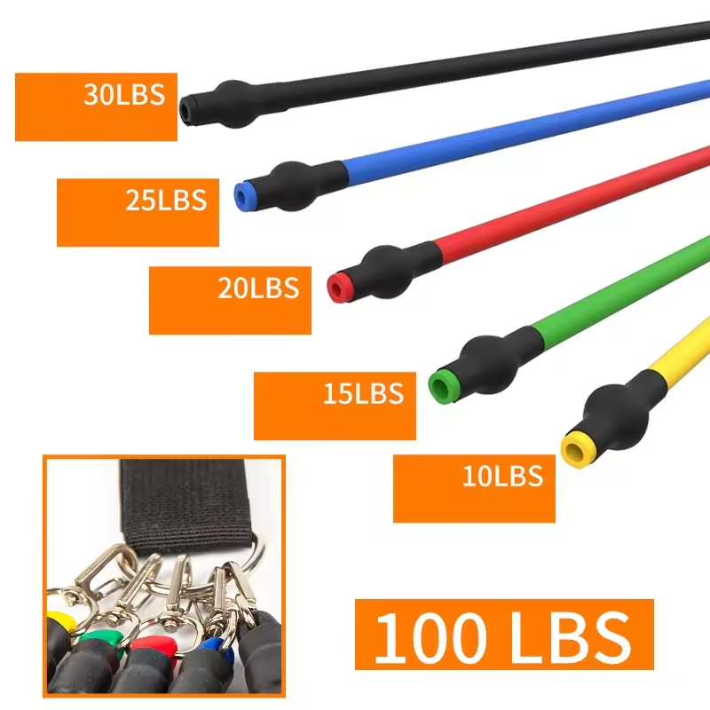 Training Resistance Bands Set With Door Anchor 4