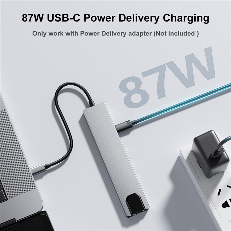Compact 8-in-1 USB-C Multiport Adapter 4