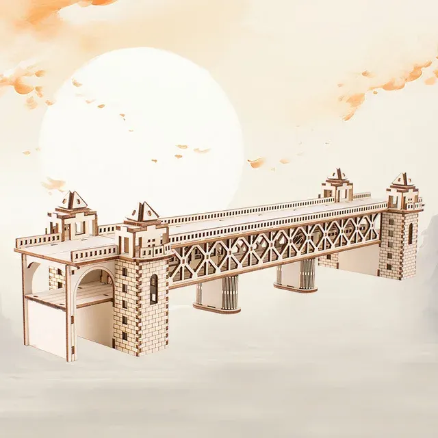 3D Wooden Puzzle 4