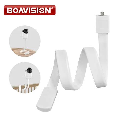 Baby Monitor Halter Weiß Flexible Silikon Kamera Halterung