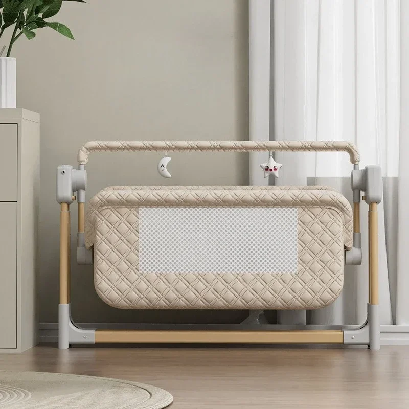 Heiß Verkauftes Elektrisches Baby-Schaukelbett mit Moskitonetz Tragbares Babywiege-Bett 3
