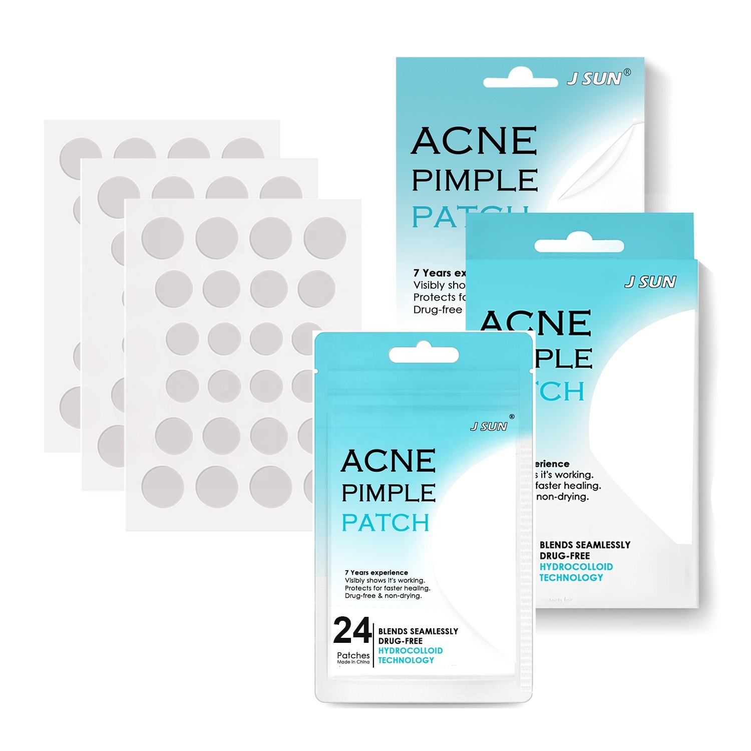 Hydrocolloid Acne Patch Amazing Pimple for Zits Whiteheads