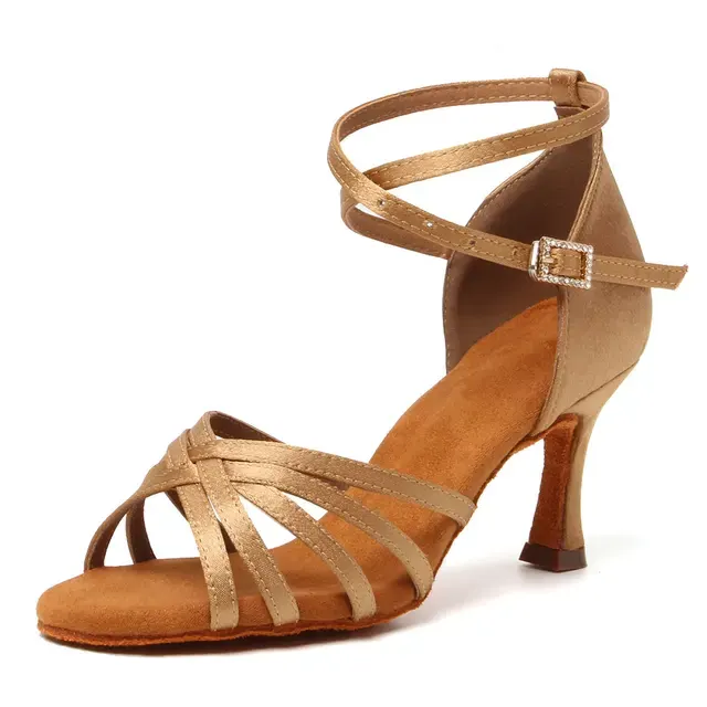 Suede Latin Dance Shoes 1