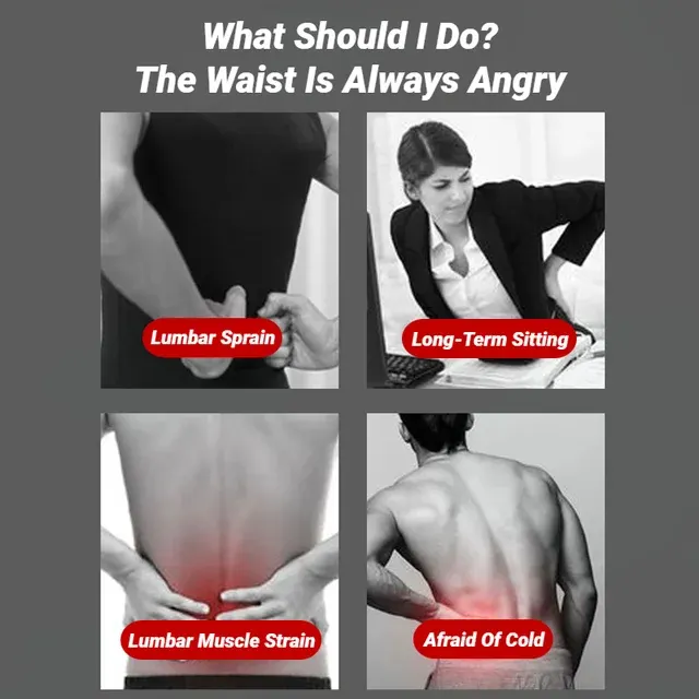 Self-Heating Magnetic Back Support Belt 3