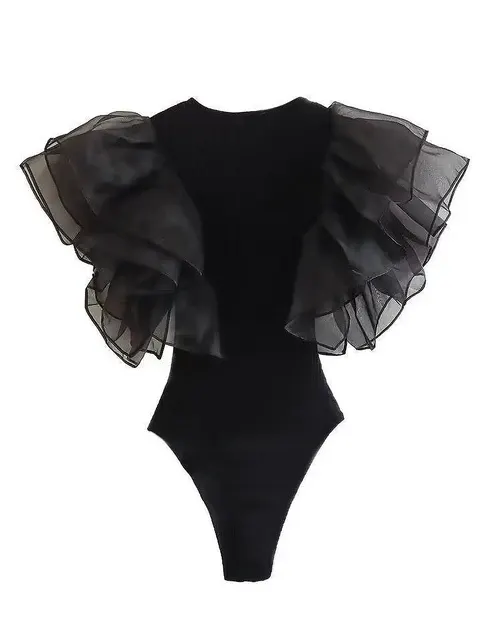 Damen-Netz-Body 2