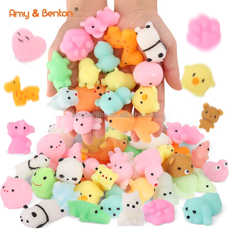 Kawaii Tier Squishy Mini Set für Kinder