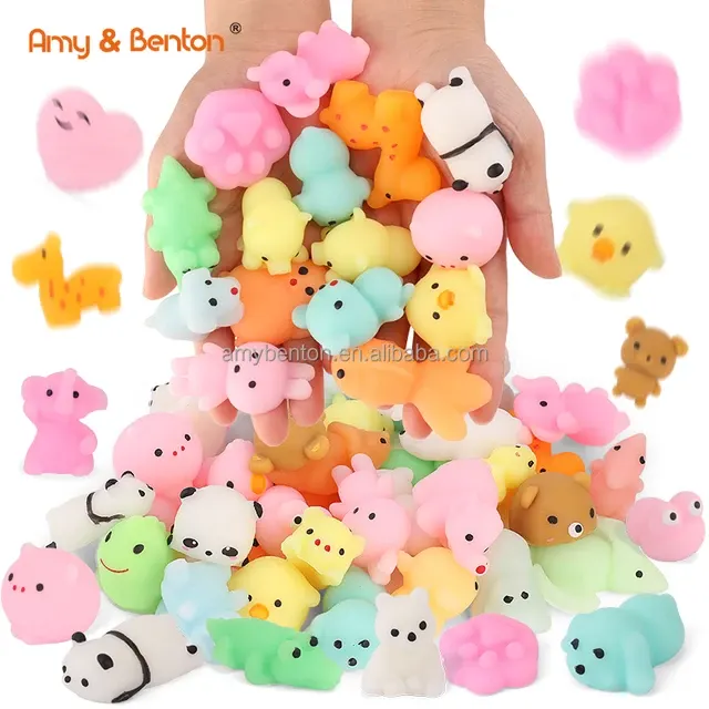 Kawaii Animal Squishy Mini Set for Kids 1