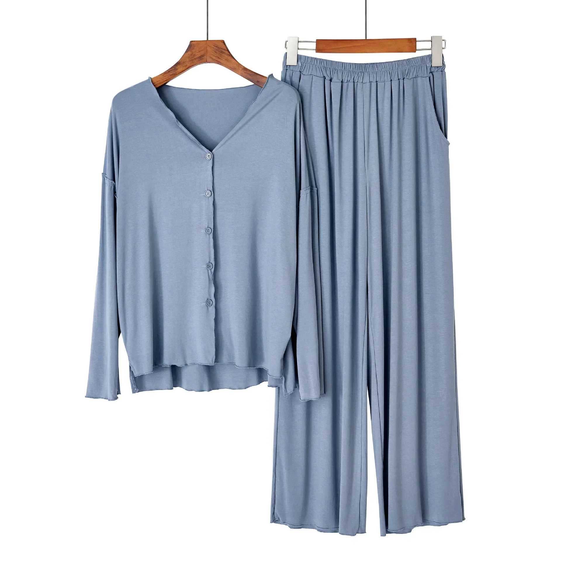 Japanischer Baumwoll-Pyjama im Neuen Stil für Damen Frühlings-