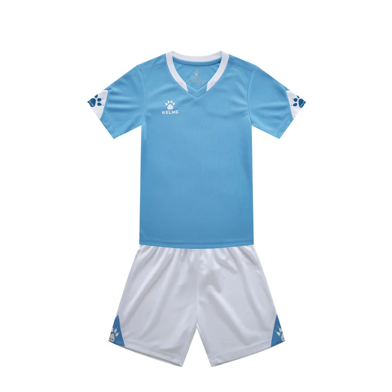 KELME Fußballtrikot Kinder Fußballuniform Sommer Maßgeschneiderter Trainingsanzug Teamuniform 3