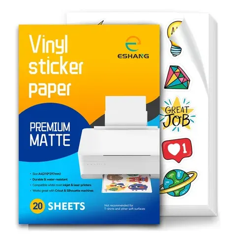 Vinyl Sticker Paper