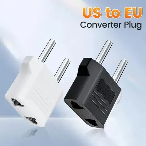 Reiseadapter US auf EU, 4,8 mm