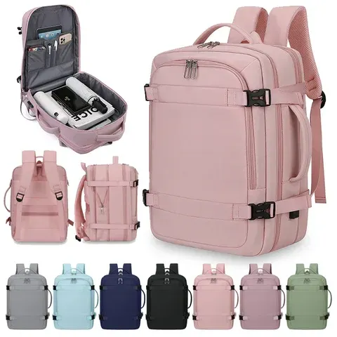 Waterproof Oxford Backpack with USB Charging