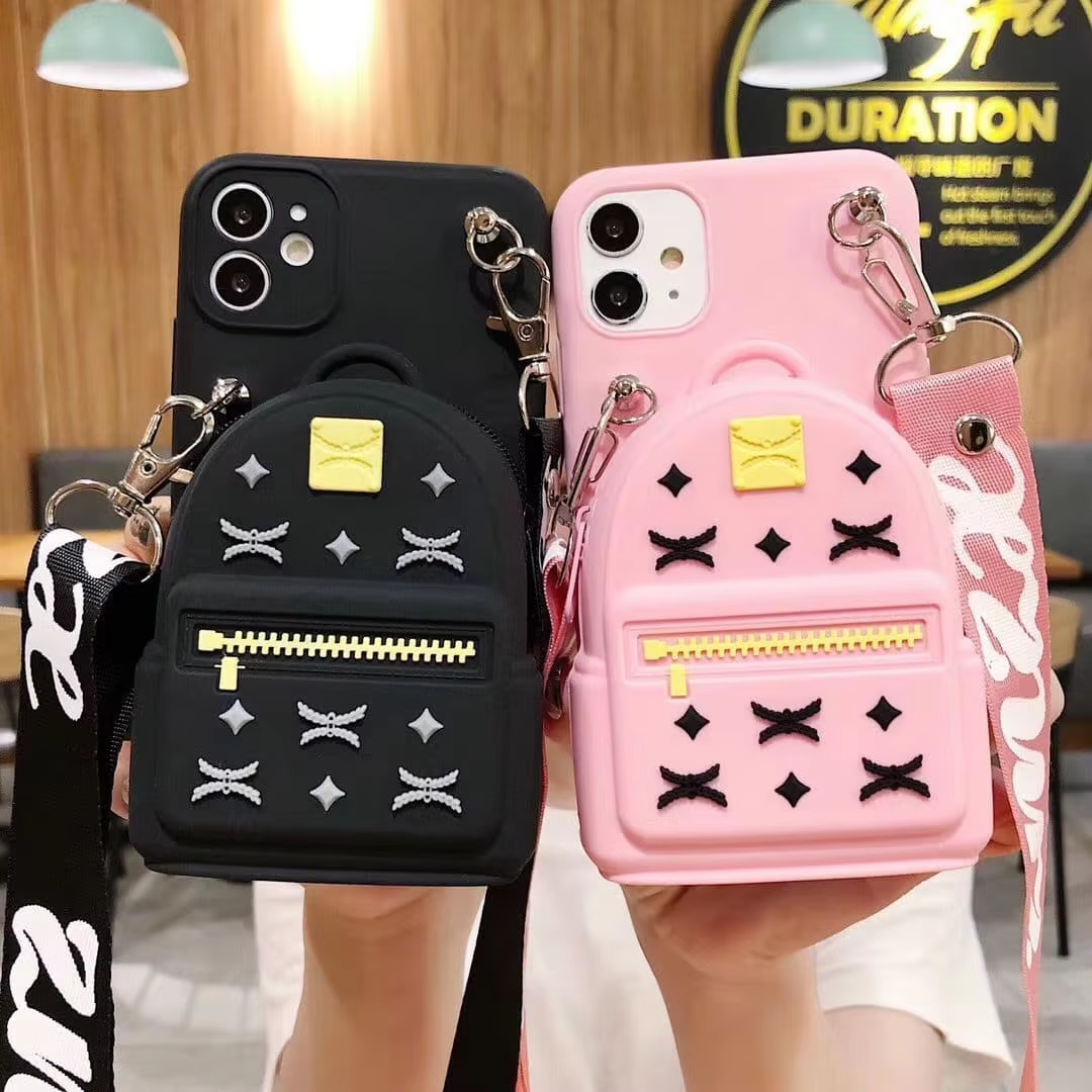 Crossbody Strap Wallet Bag Phone Case Protection Against