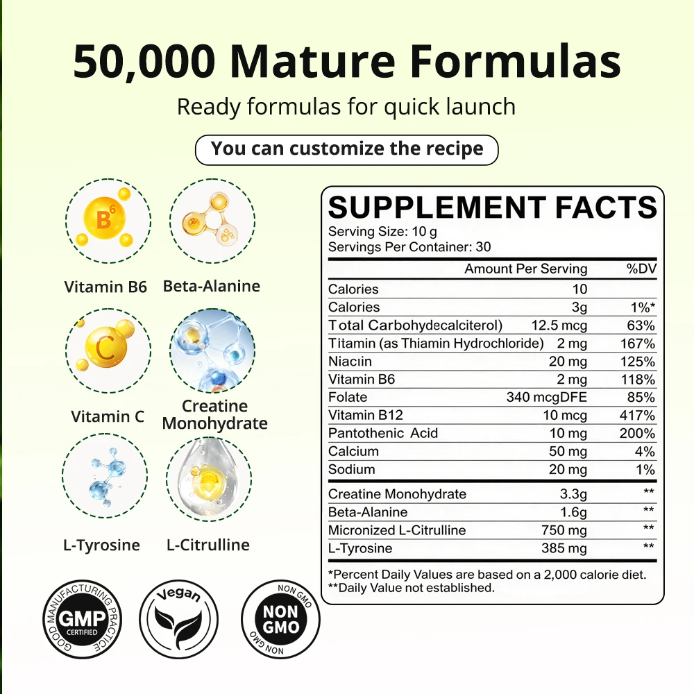 Whey Protein Powder High Supplement With Calcium Potassium 2