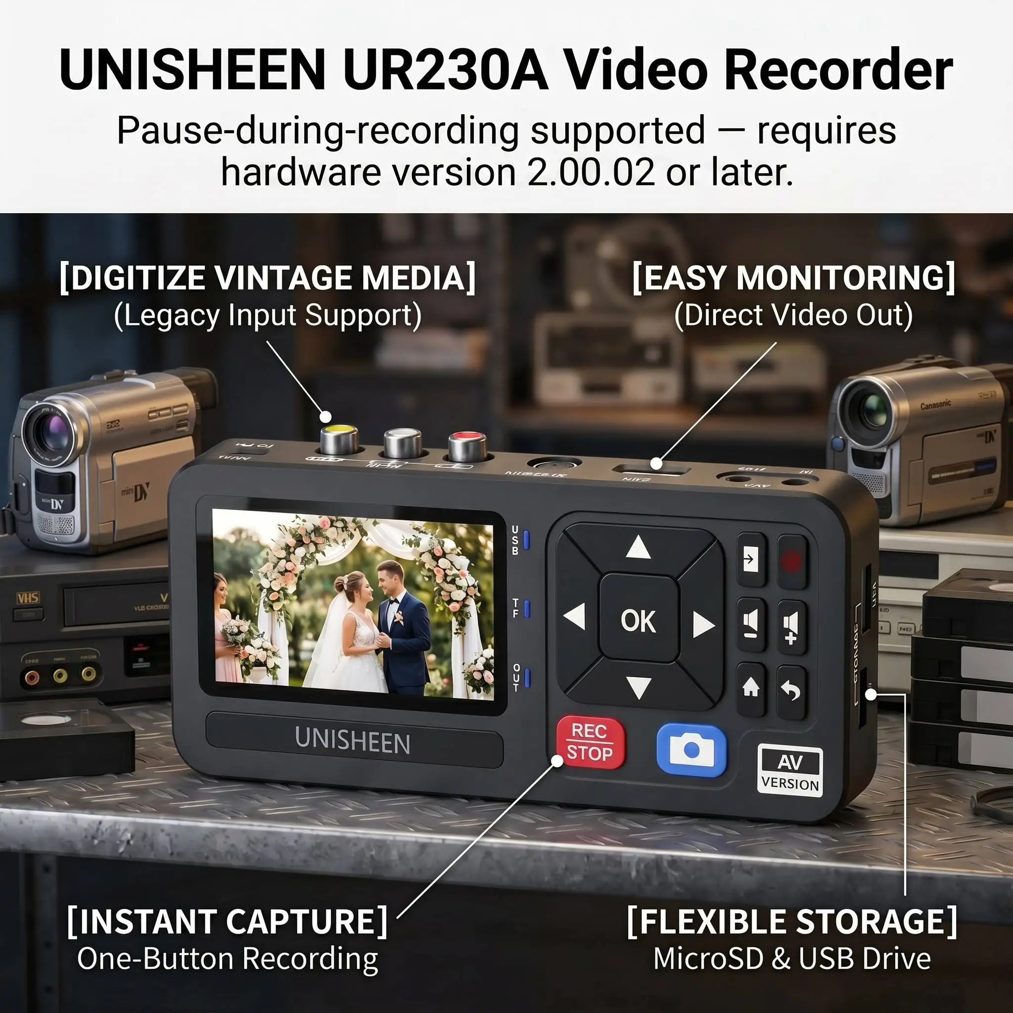 Analog VHS to Digital USB Video Converter 2