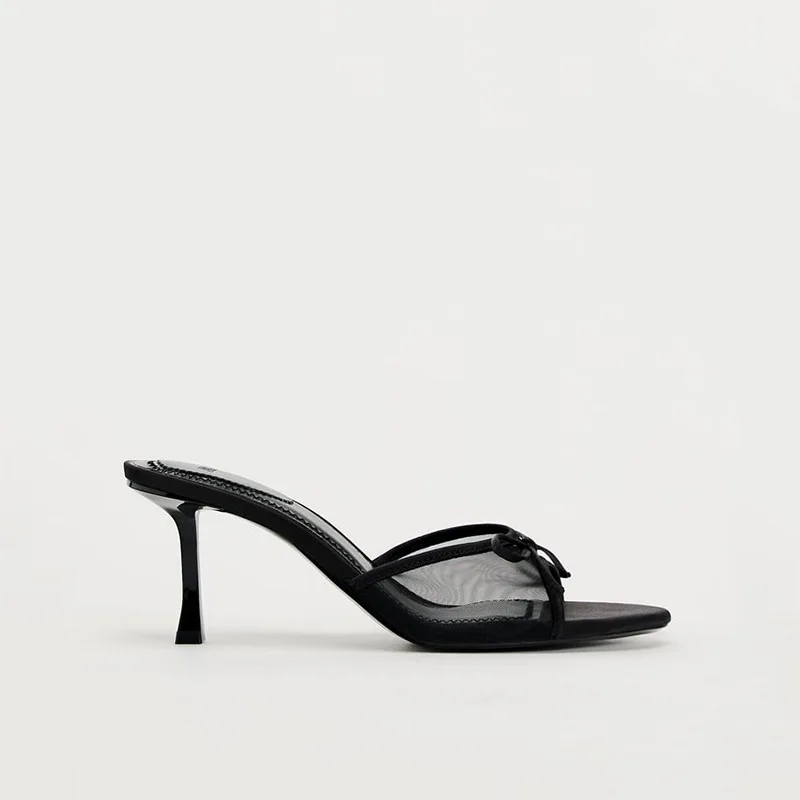 Damen Sommer Neue High Heel Sandalen Vielseitige Einfache 2