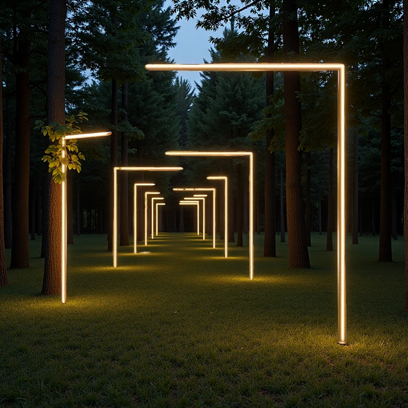 IP68 LED Solar Garden Lamp Courtyard 3