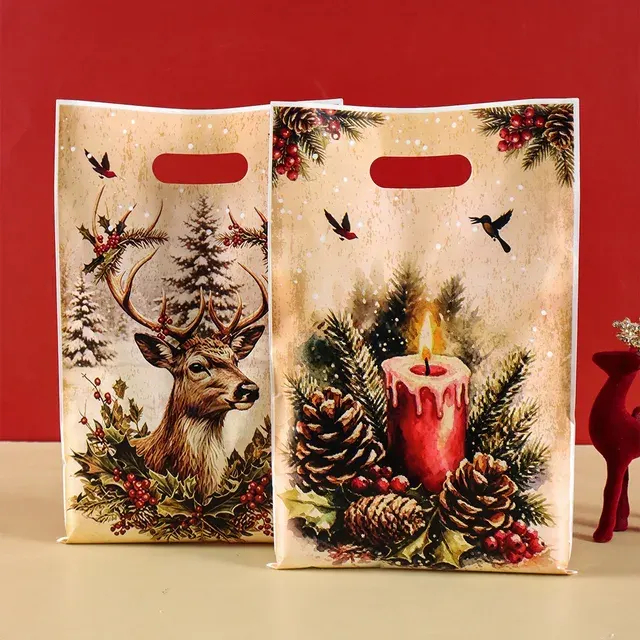 Retro Christmas Gift Bag 3