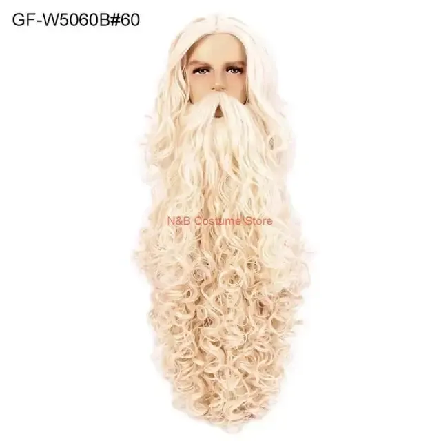 Wizard Wig with Beard 4