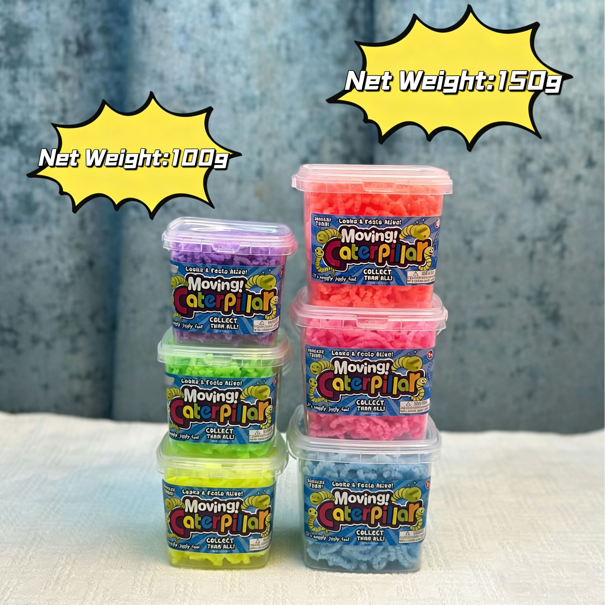 EVA Caterpillar Squeeze Fidget Toy 3