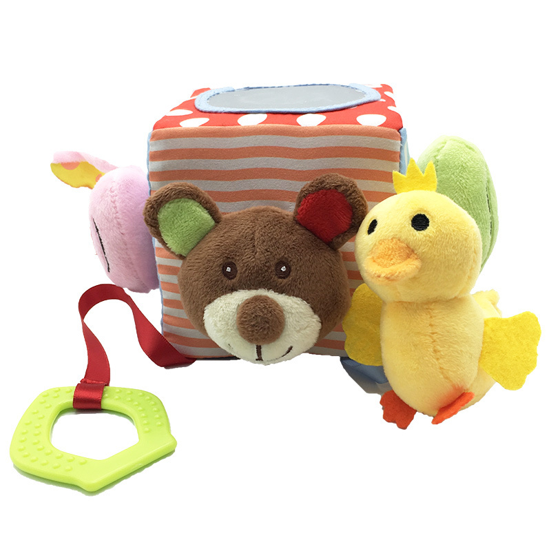 Soft Educational Plush Dice for Babies 2