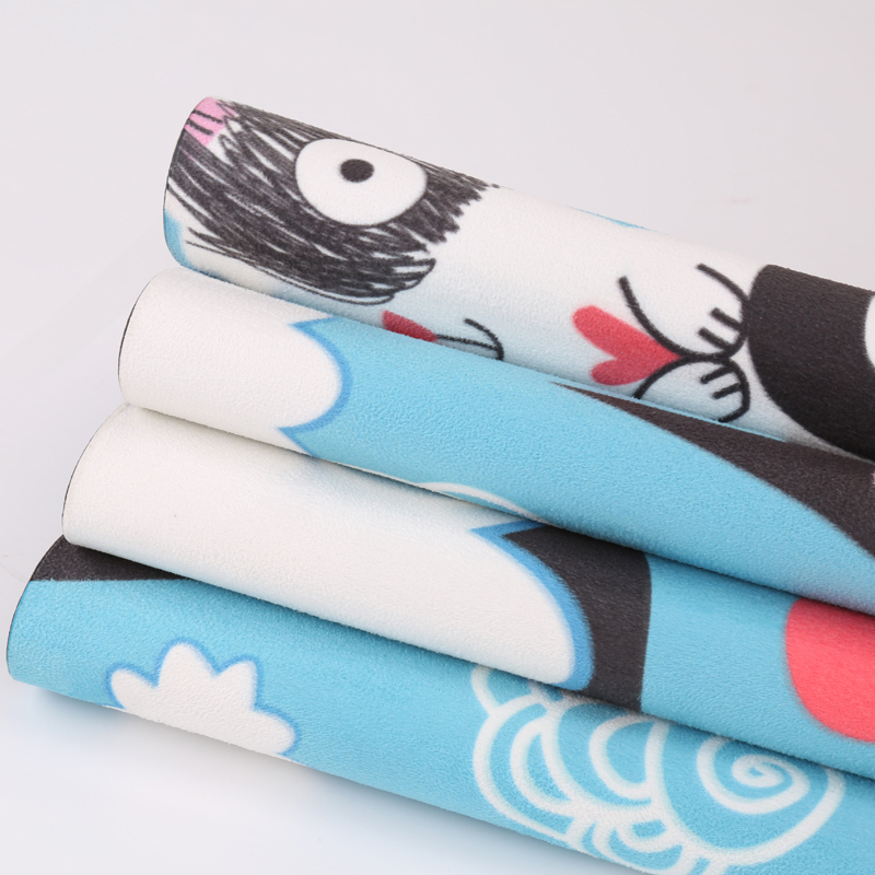 Eco-Friendly Non-Slip Microfiber Suede Yoga Mat 4