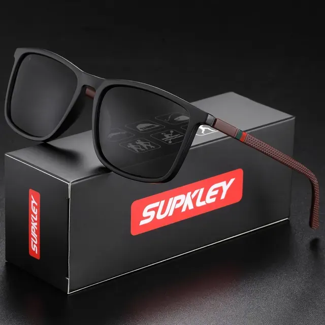 Lightweight Square Polarized Sports Sunglasses 2
