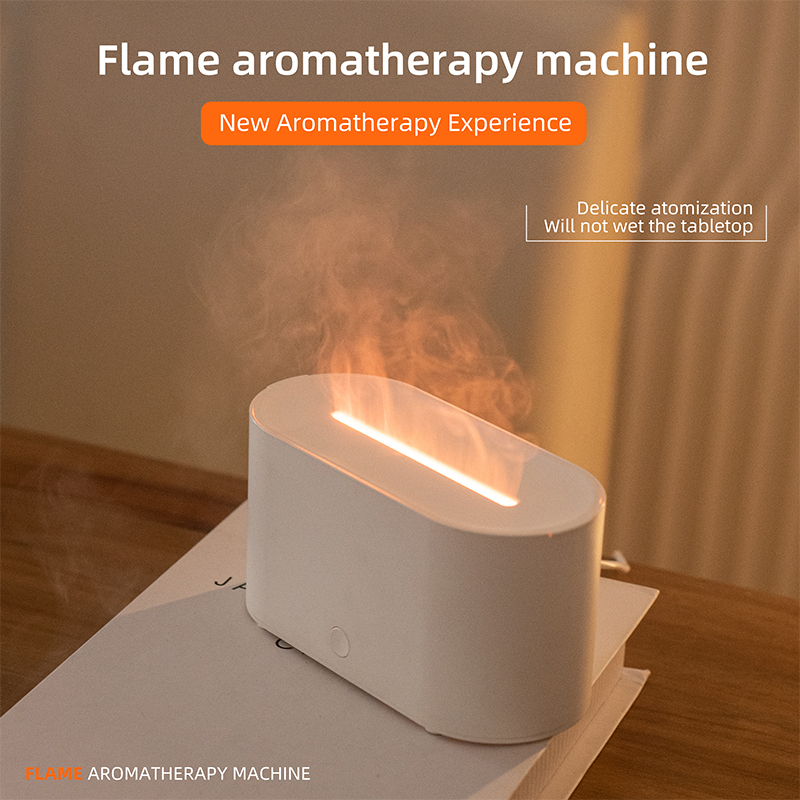 Flame Effect Night Light Aroma Diffuser 2