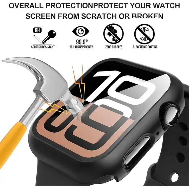 Protective Case with Screen Protector for Apple Watch Ultra 3