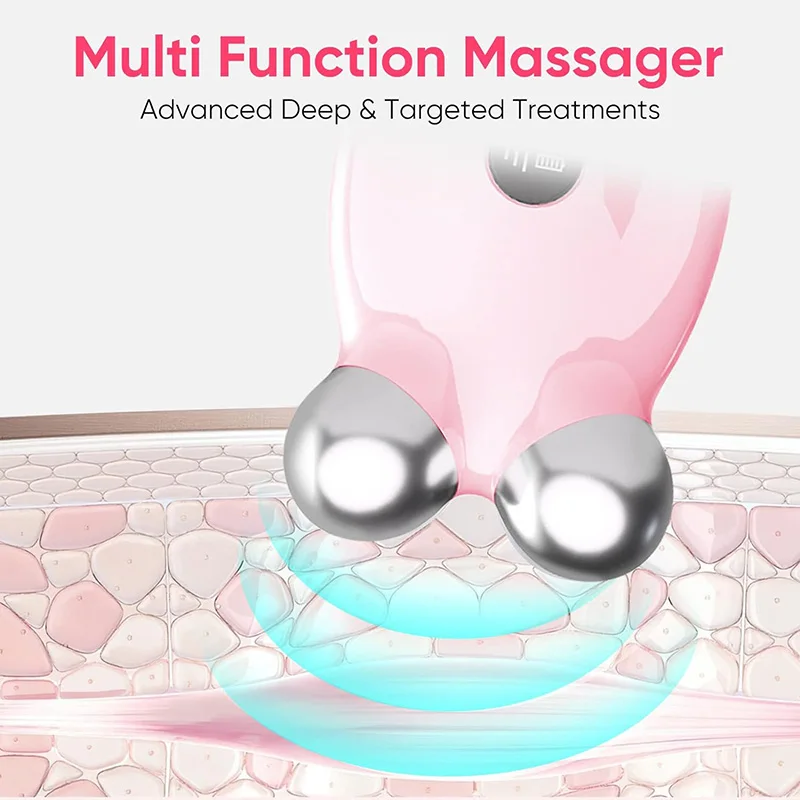 Facelifting-Maschine EMS Mikrostrom Gesichtshaut Festes Massagegerät LED Photon 3
