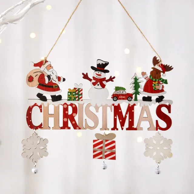 Wooden Christmas Ornament 4