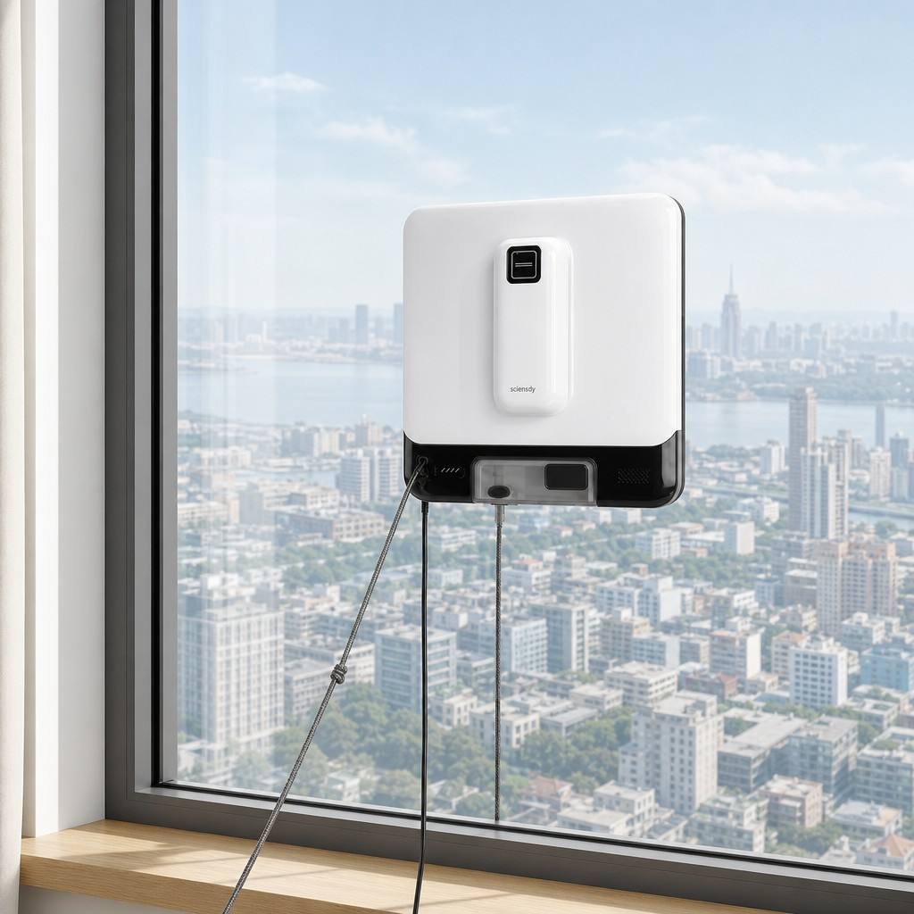 Electric Automatic Smart Window Cleaning Robot With Auto 2