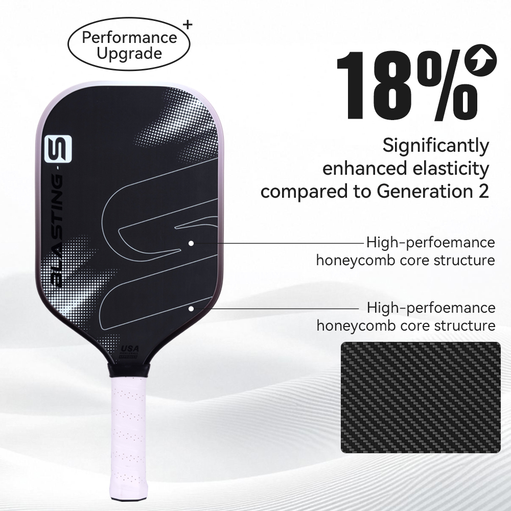 Jusain Gen 4 Pickleball Paddle USAPA Approved 16mm 2