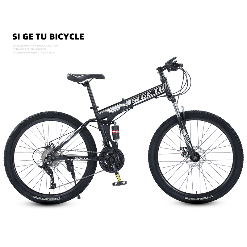 Faltbares Mountainbike Aluminium 21 Gänge 2