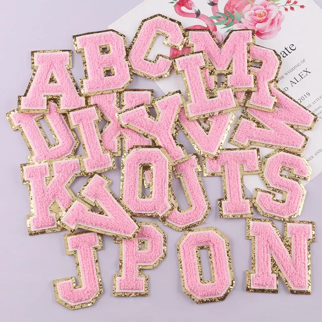 8cm Iron-On Letters for Clothing 4
