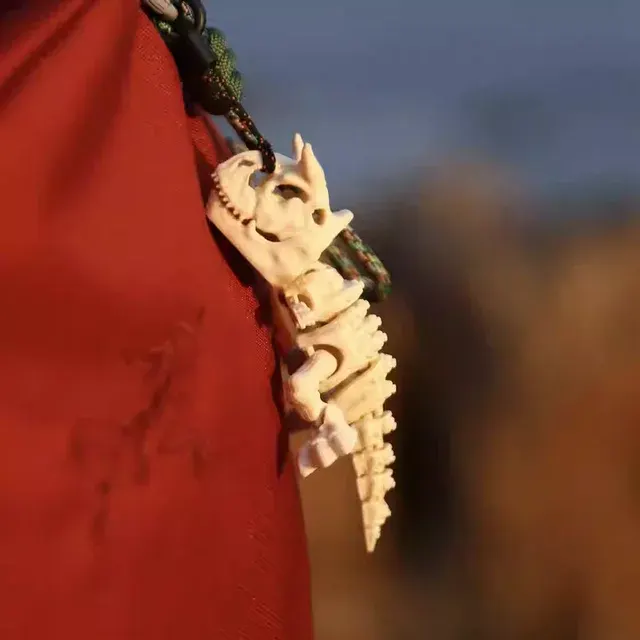 3D-Printed T-Rex Skeleton Model with Joints 3