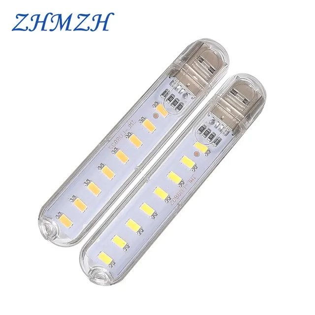 DC5V Mini USB LED Nacht Licht 3LEDs 8LEDs 2