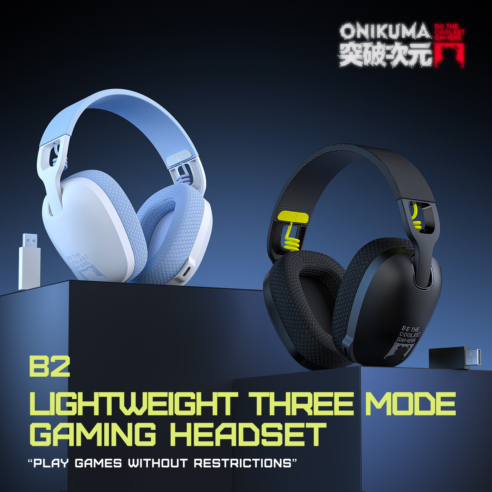 2.4G Wireless Over-Ear Gaming Headset 2