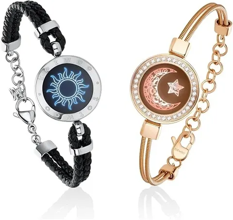 Long Distance Couple Bracelet