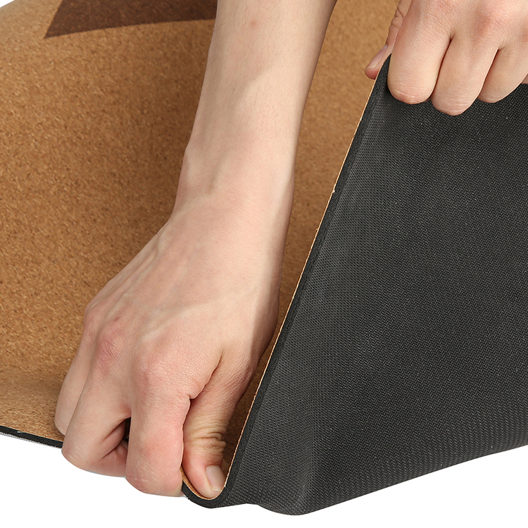 Anti-Slip Cork Rubber Yoga Mat 3