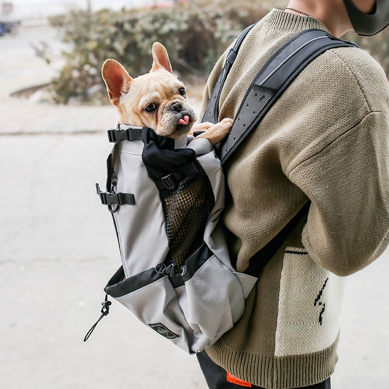 Pet Dog Carrier Bag For Dogs Backpack Out