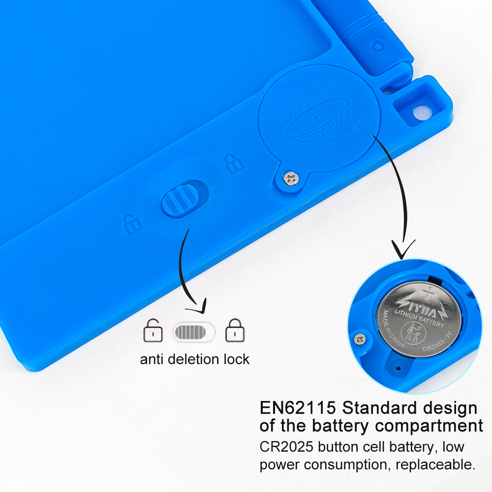 Portable Mini LCD Kids Writing Tablet 4
