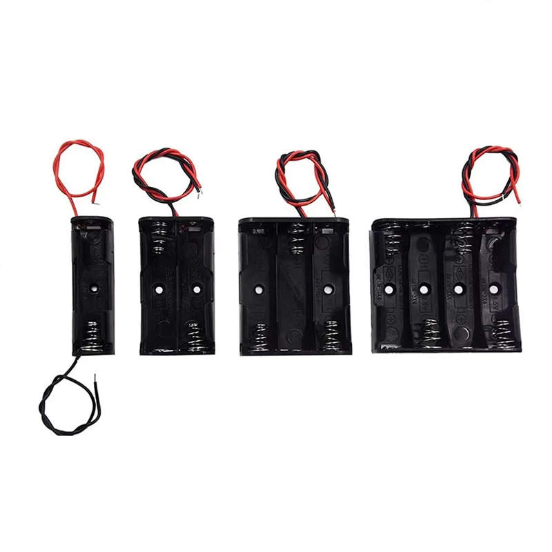 18650 Powerbank-Gehäuse 1X 2X 3X 4X Kunststoff-Batteriehalter Aufbewahrungsbox 4